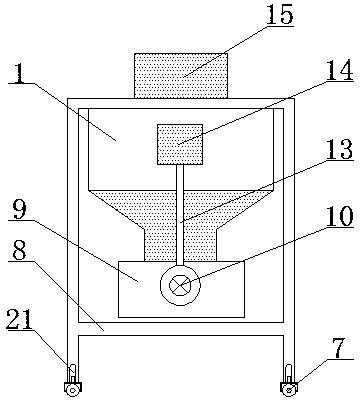 Sawdust smashing machine