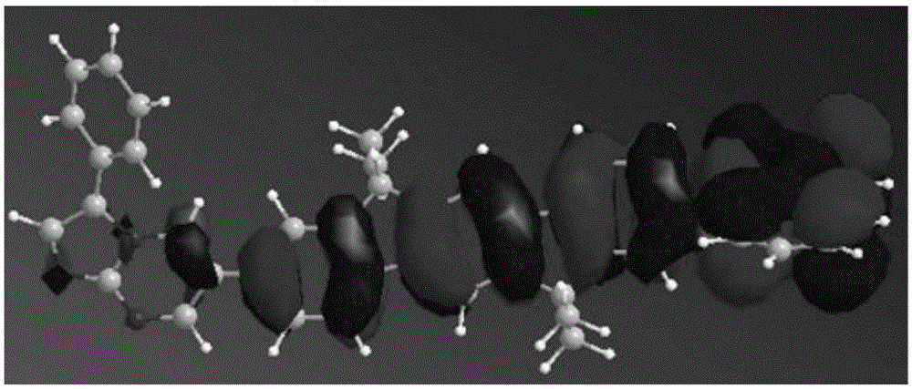 Fluorene derivative containing carbazole-9-yl group and application thereof