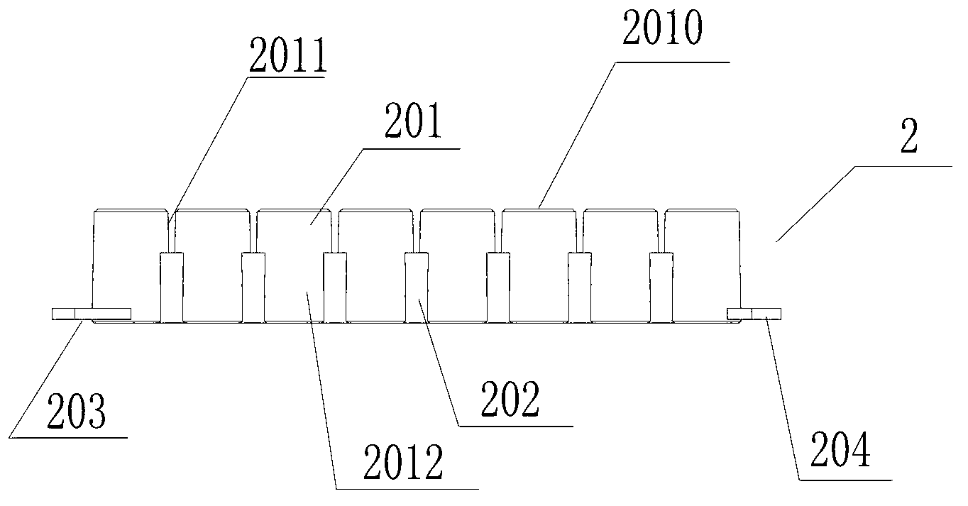 Multi-index detecting device, kit and application thereof