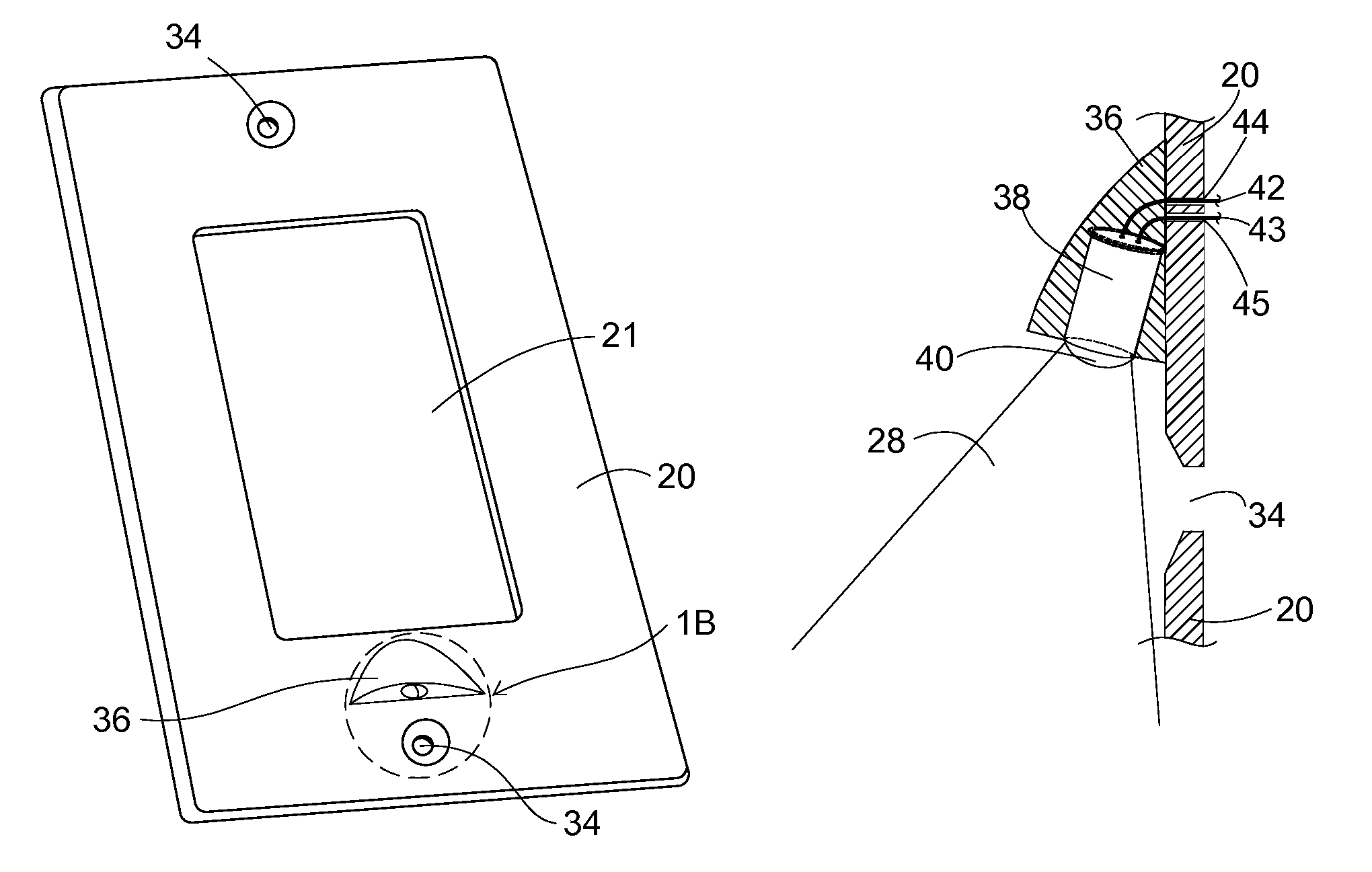 Switchplate area light