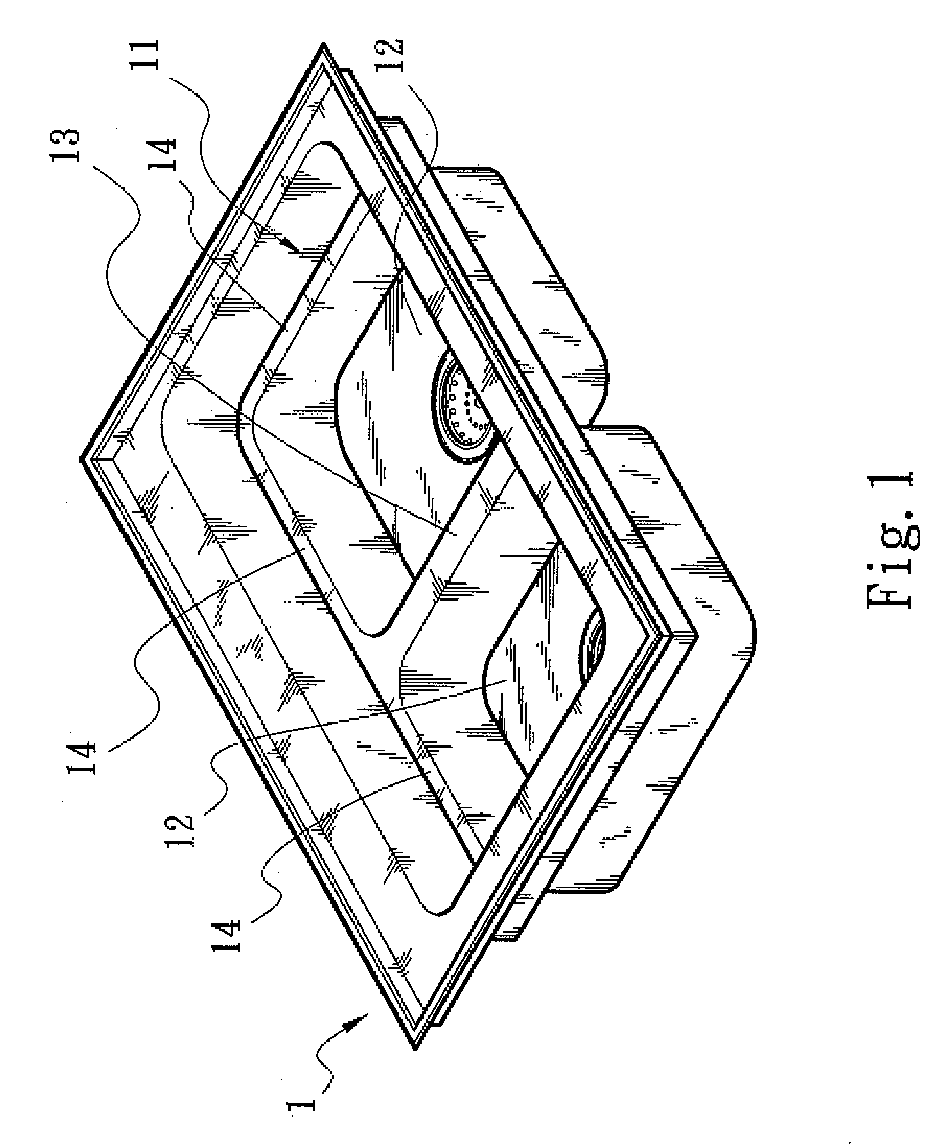 Multi-basin sink