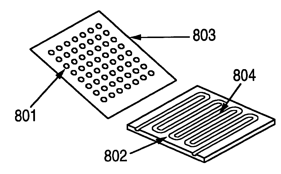 Capillary array and related methods