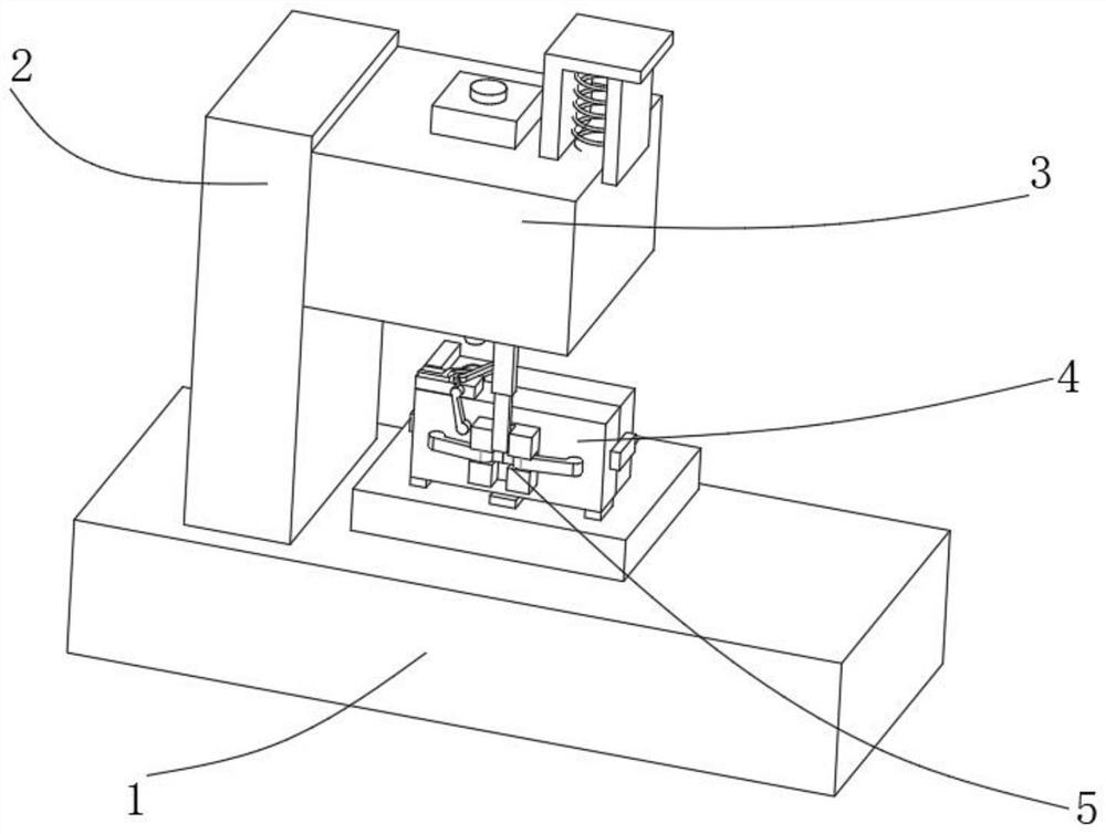 Injection molding equipment for plastic connecting piece on UV printer