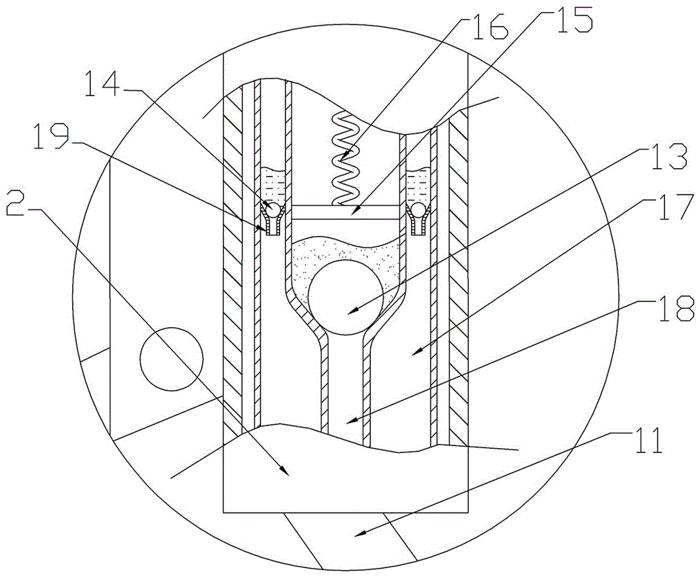 Fertilizing mechanism for radix bupleuri