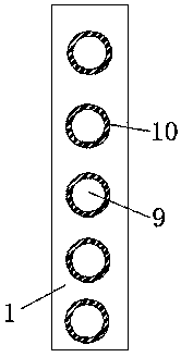 Test tube support for laboratory medicine