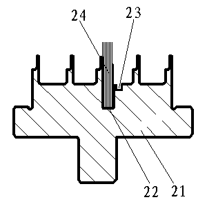 Brush ring hobbing and riveting machine for brush-type steam seals