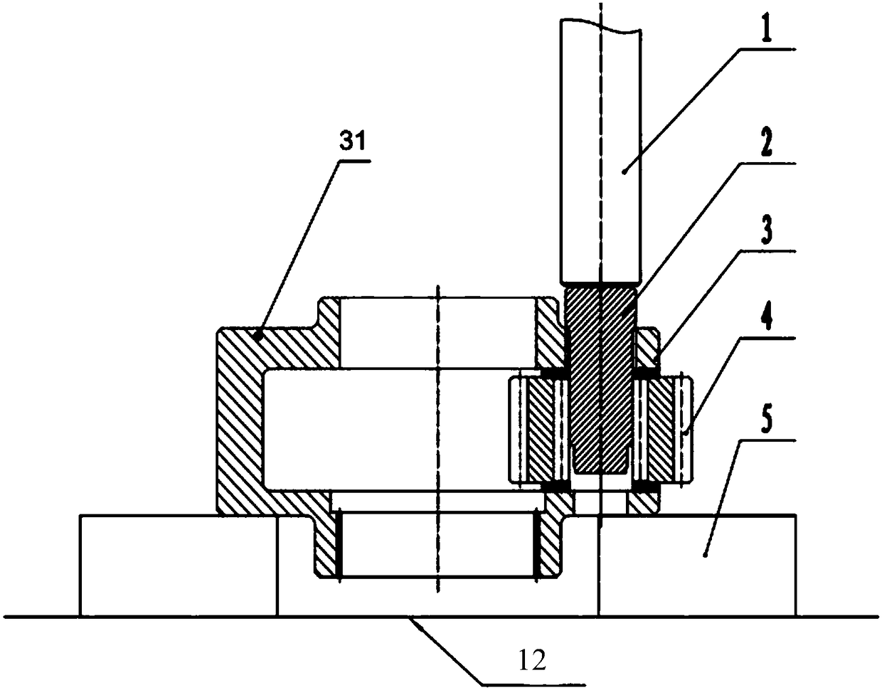 A Tooling for Quickly Pressing and Installing Planetary Shafts