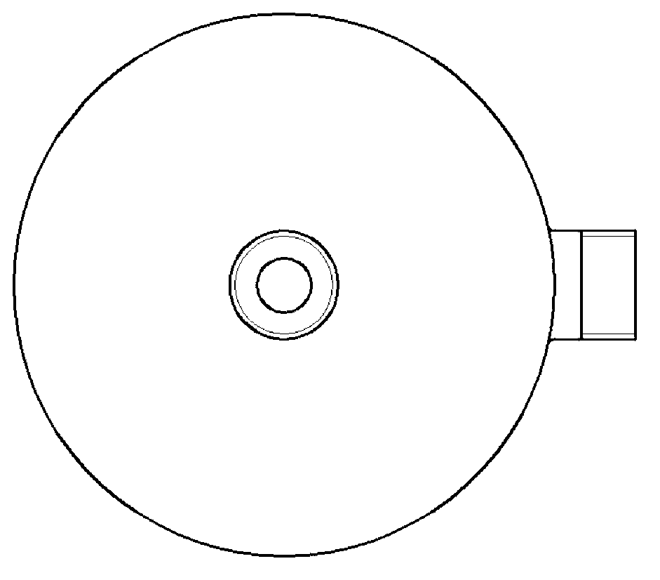 Rotary outflow control device and application method thereof