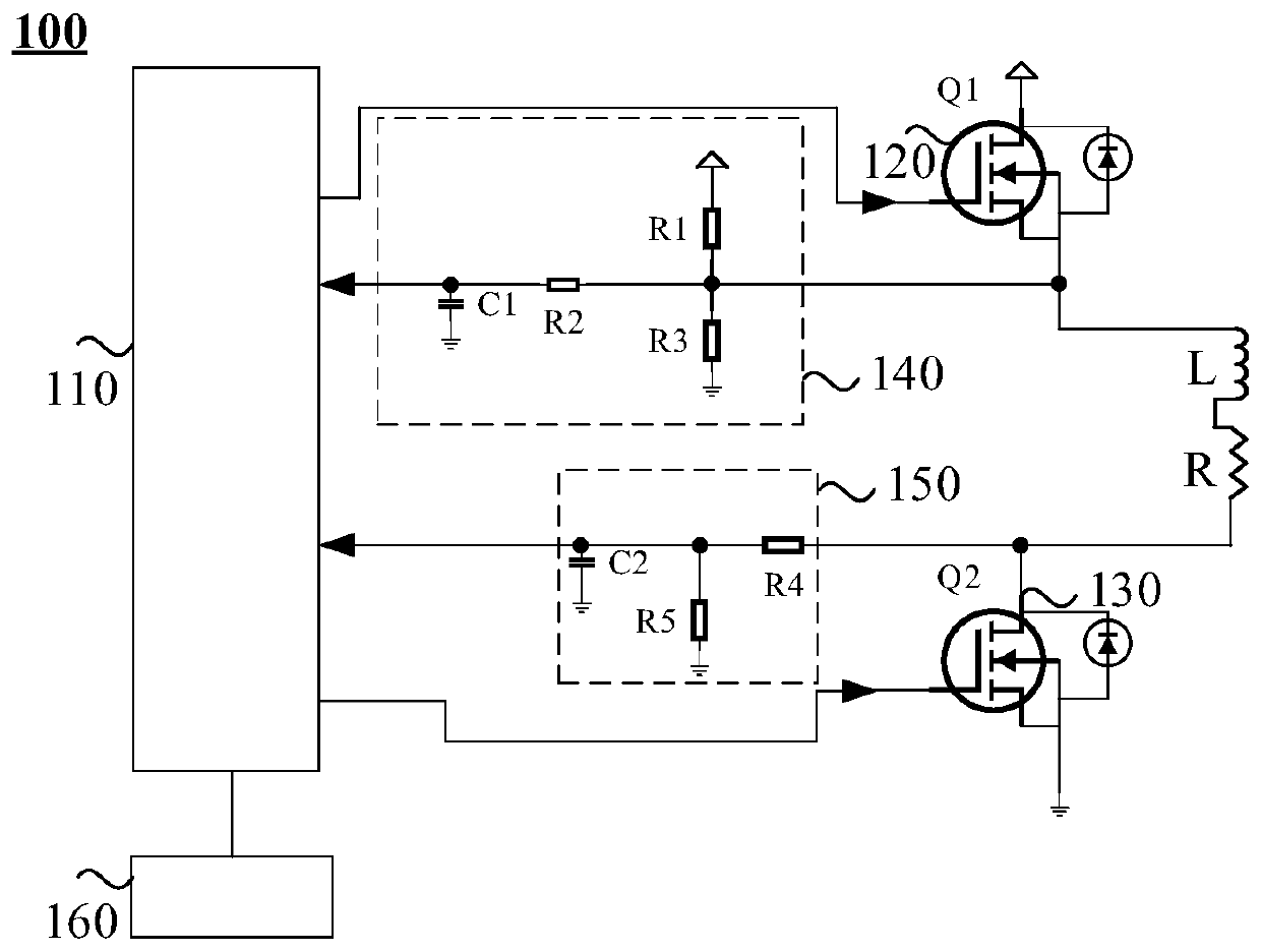 Diagnostic device, system and method for high-voltage relay