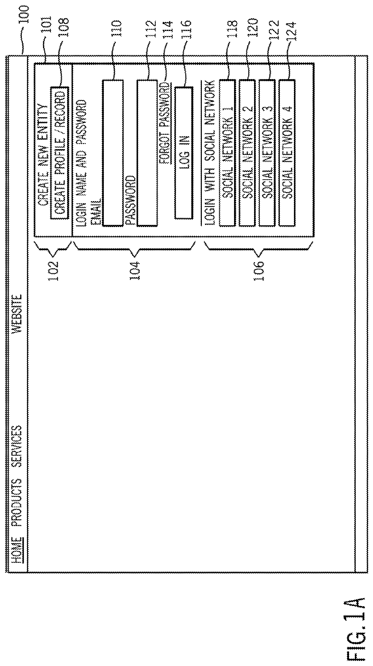 System and method for associating multiple logins to a single record in a database