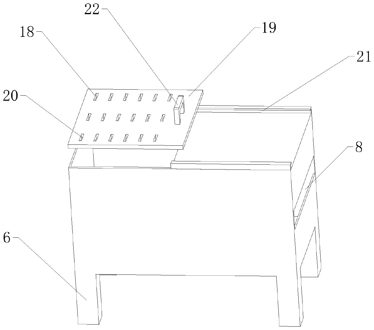 Building protecting net preparation device with heat dissipating function