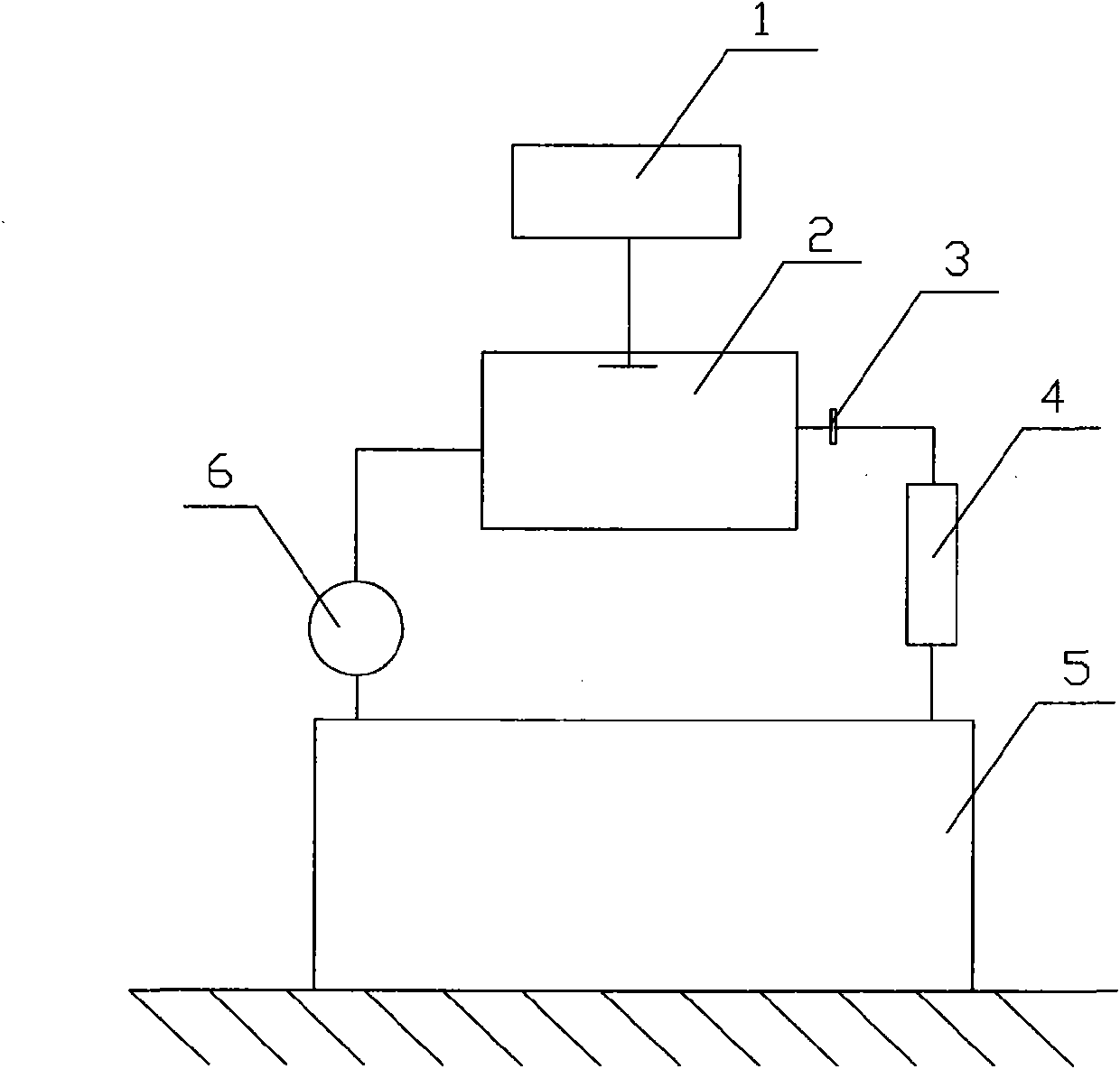 Method for measuring precipitation rate of radon