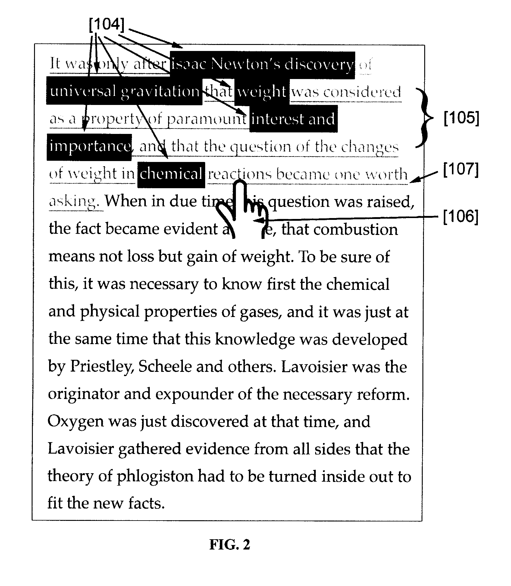 Constrained digital text reader