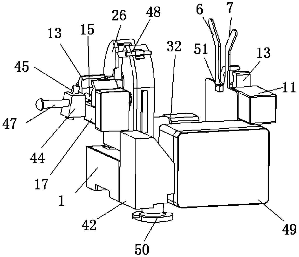 Peeling device and intelligent equipment