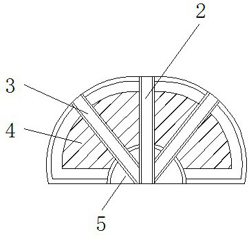 A combined bridge truss with fastening mechanism