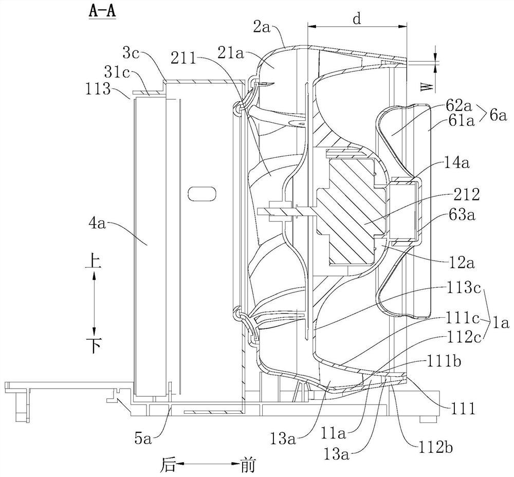 Air duct assembly and air conditioner with same