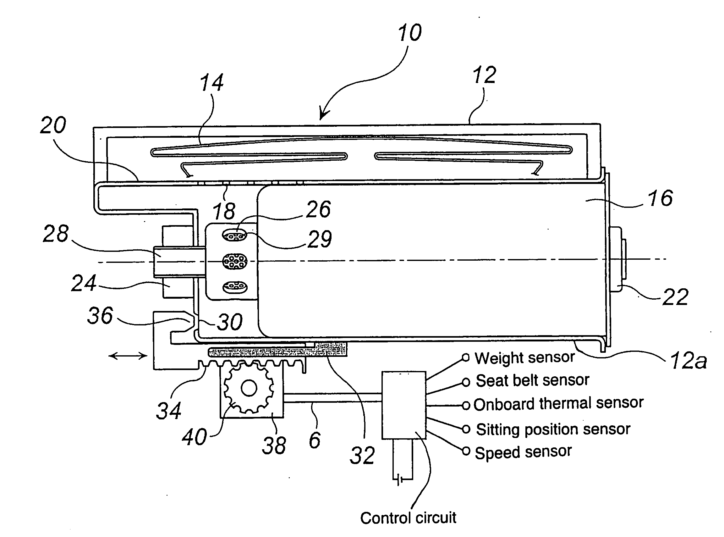 Air bag apparatus