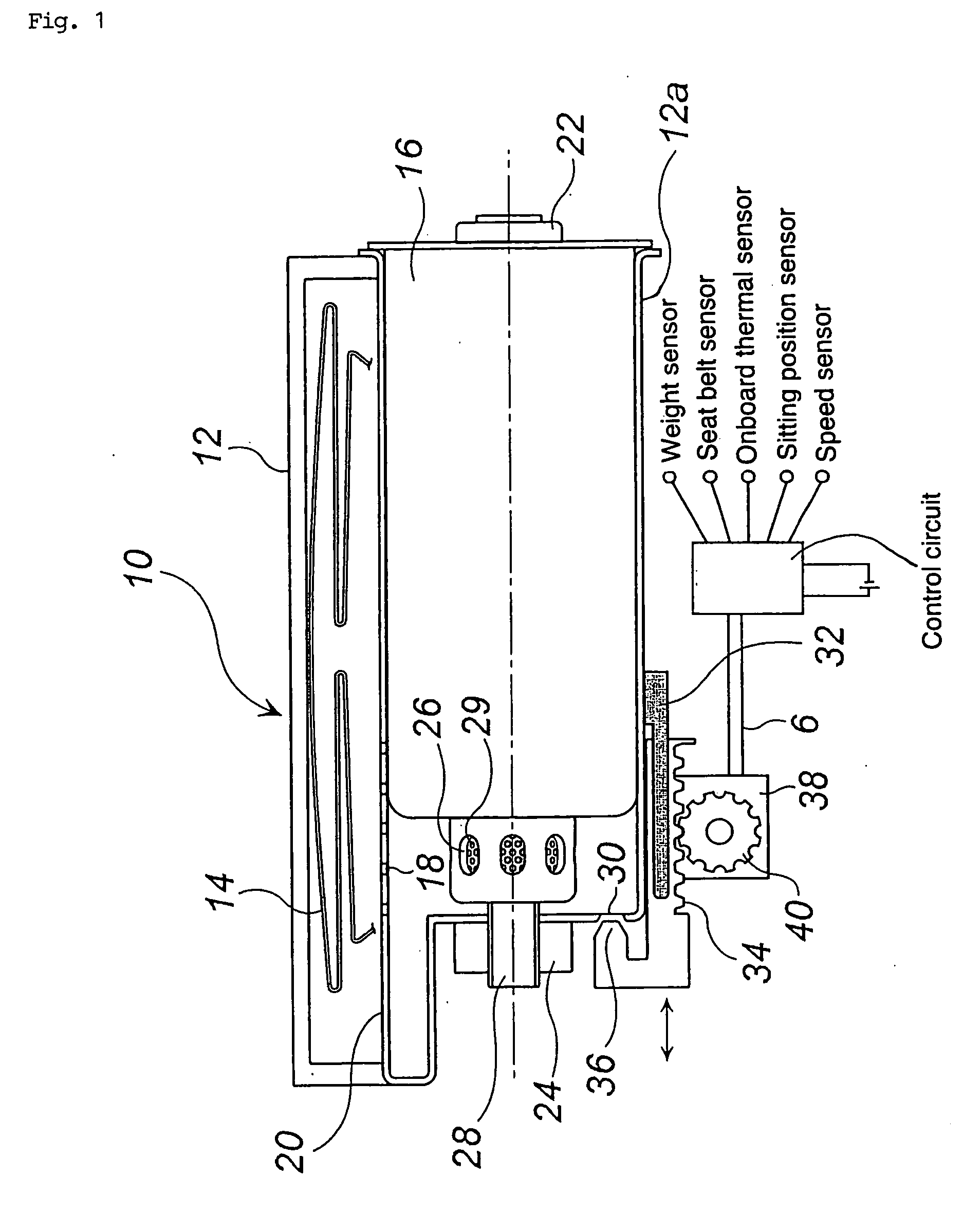 Air bag apparatus