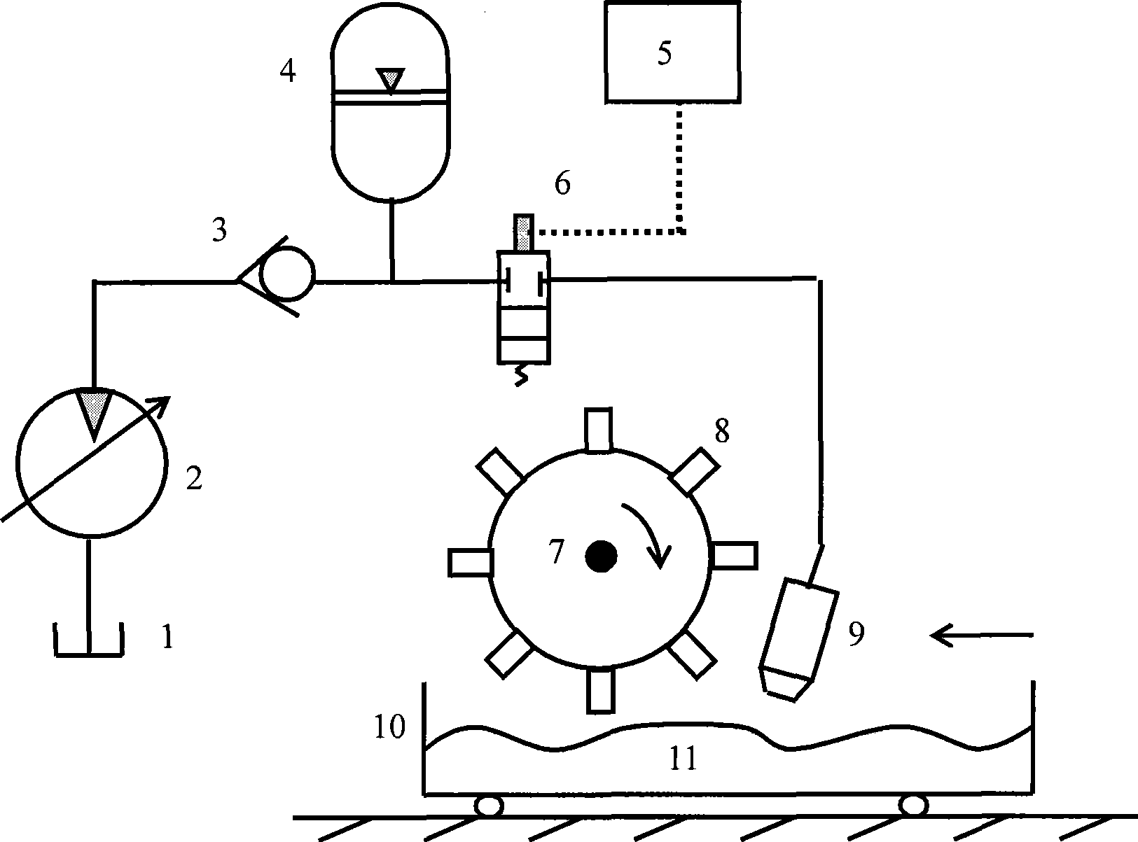 Method and device for pulverizing deep-sea cobalt crust