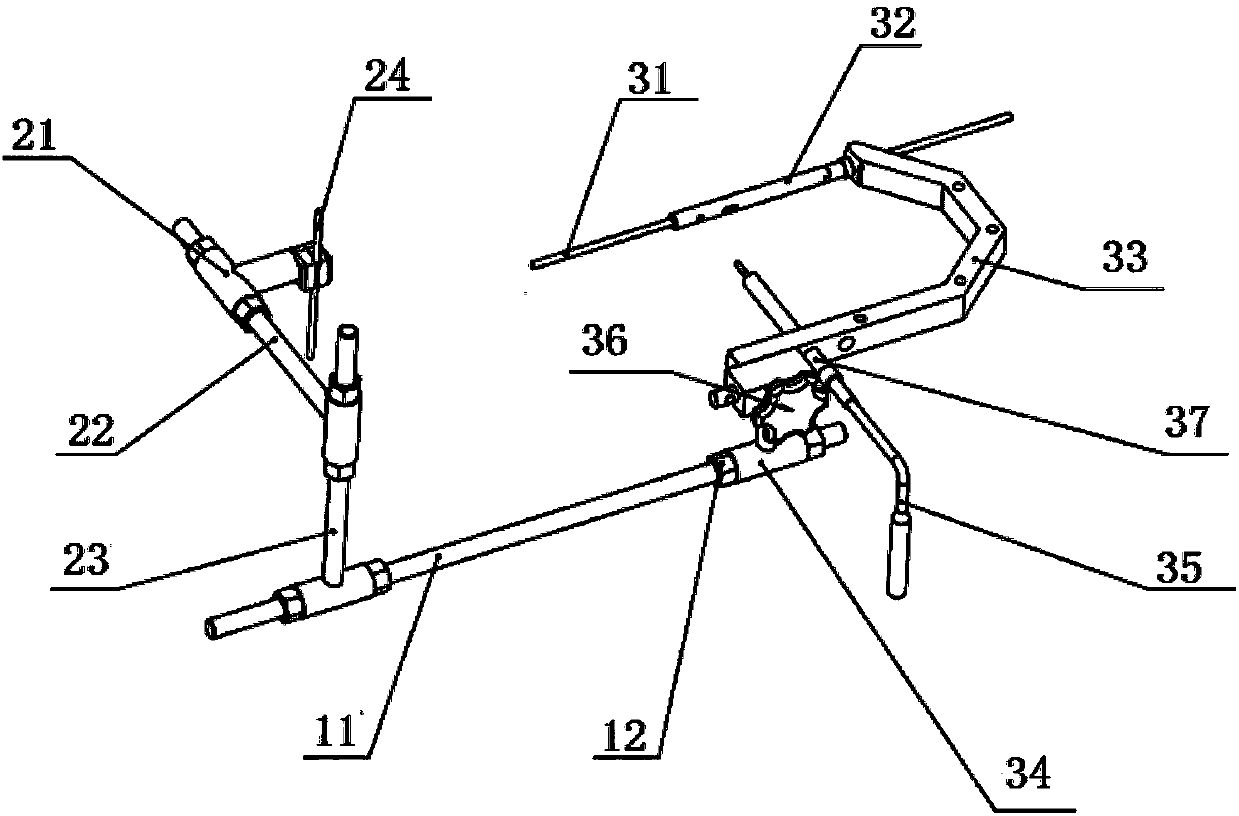 Three-dimensional closed repositor for femoral shaft fracture and usage method thereof