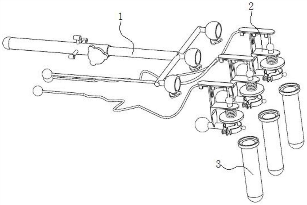 Water sample collection device for water quality detection