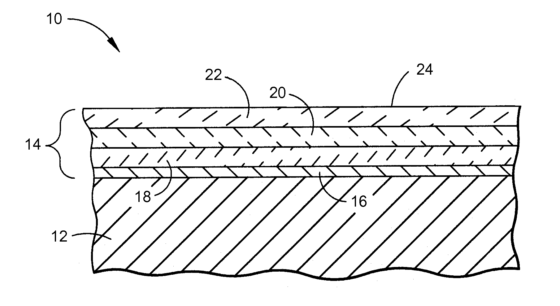 Cavitation-resistant environmental barrier coatings