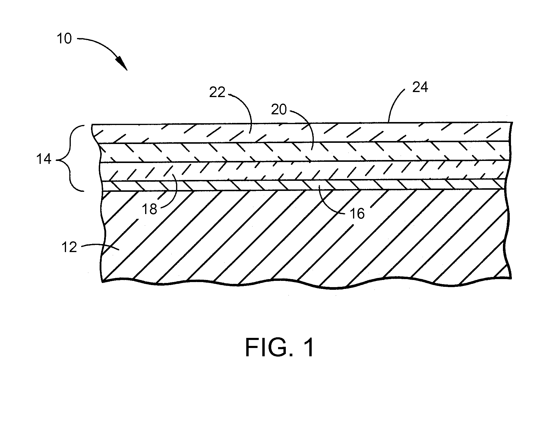 Cavitation-resistant environmental barrier coatings