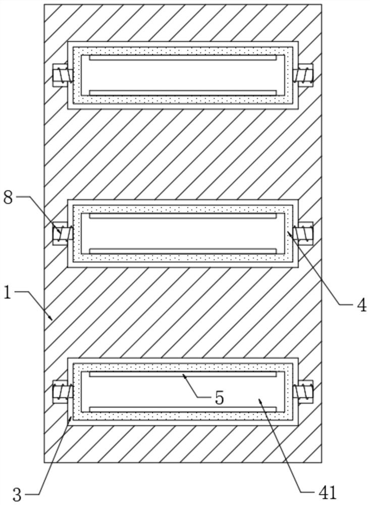 Noise isolation ventilating window for office building