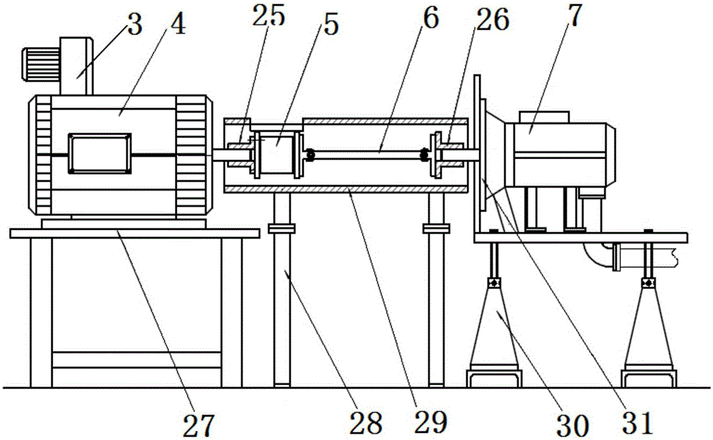 Air compressor host performance measurement system