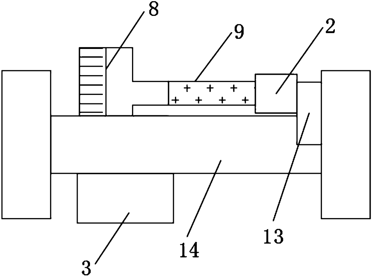 Long-life driving device for high-speed railway locomotive