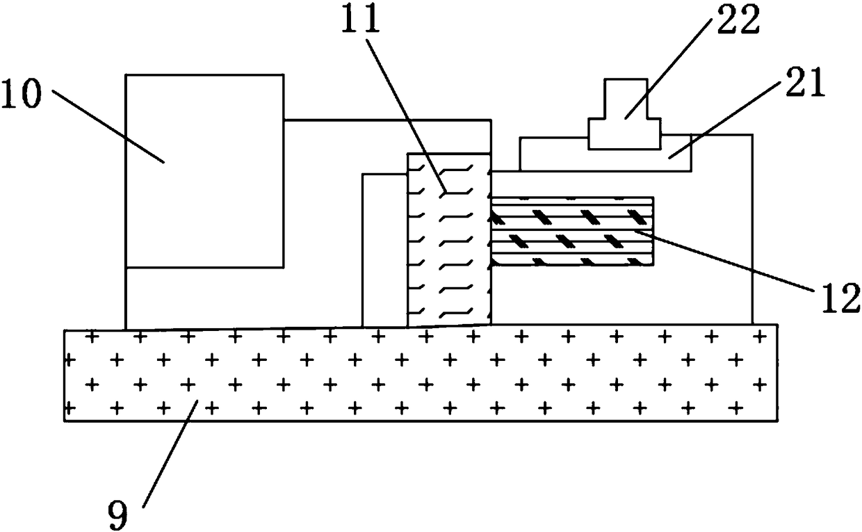 Long-life driving device for high-speed railway locomotive