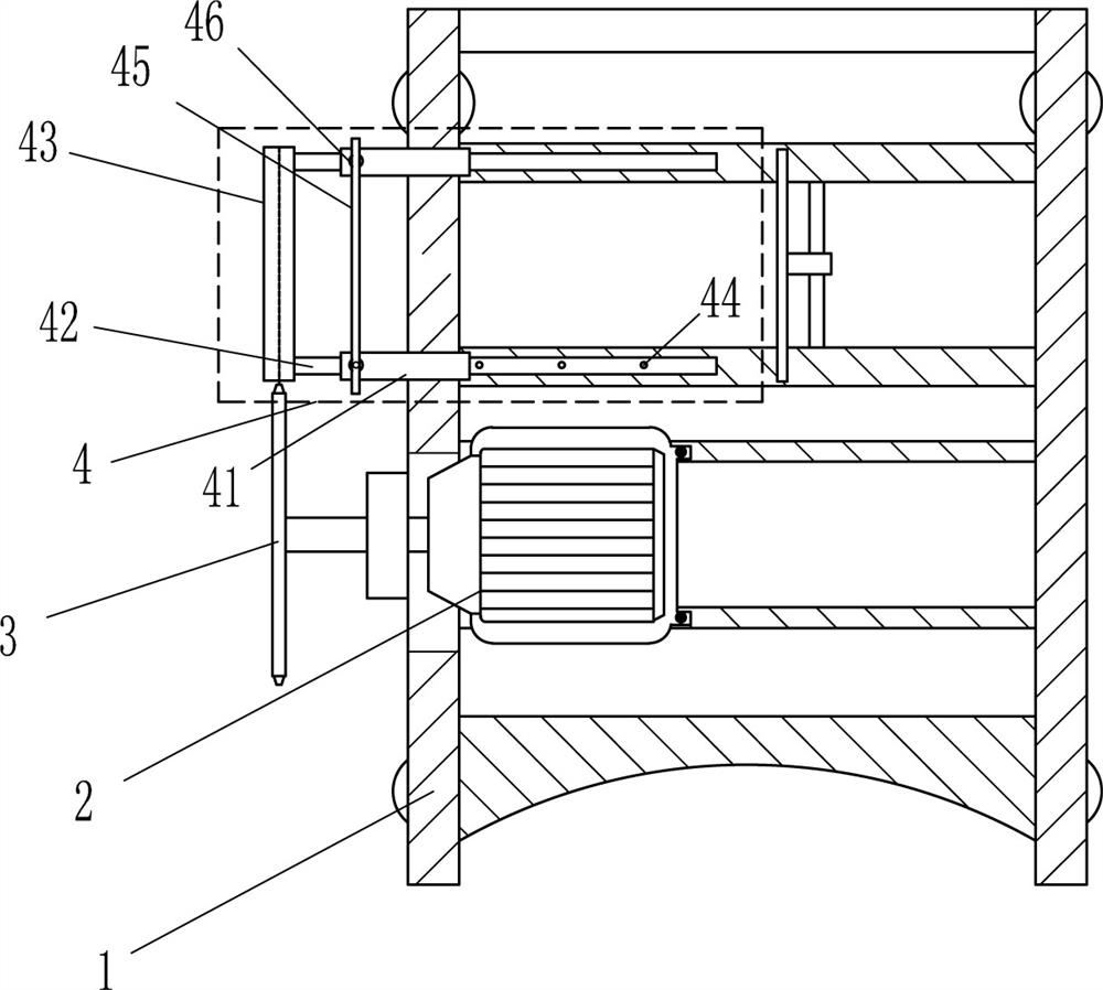 A fast cutting device for building steel pipes