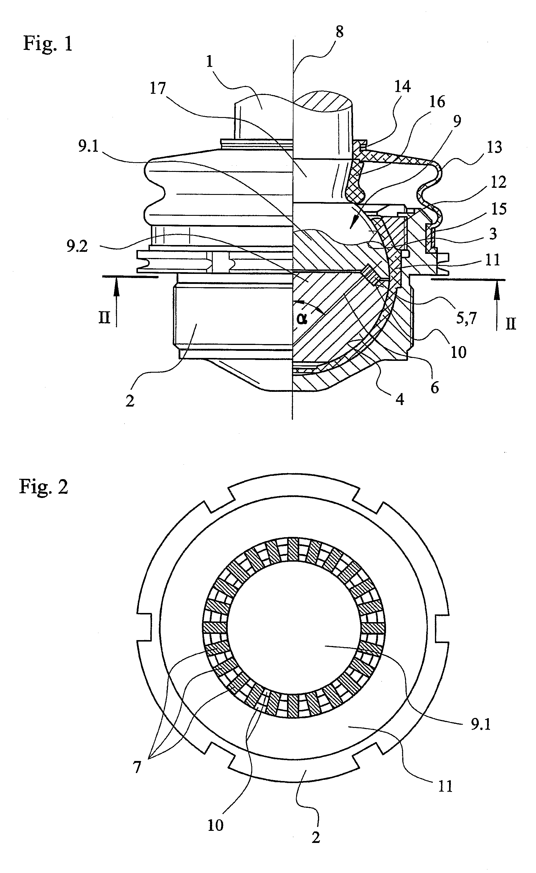 Ball and socket joint