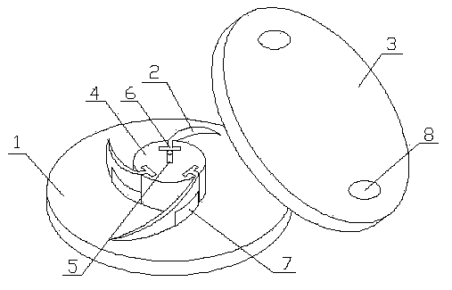 Demountable impeller