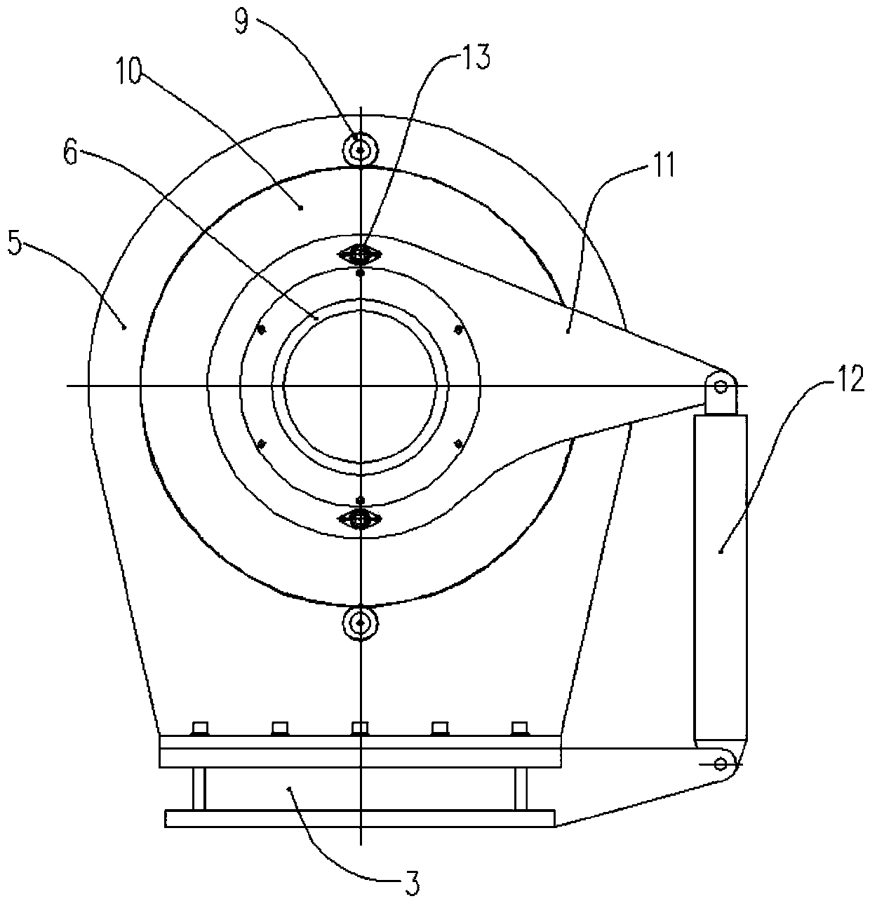 Continuous-spinning assembly and disassembly frame and torque and rotation speed control method