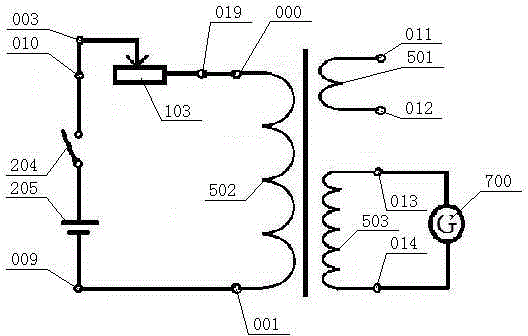 Electromagnetic law exploration experimental apparatus and experimental method thereof