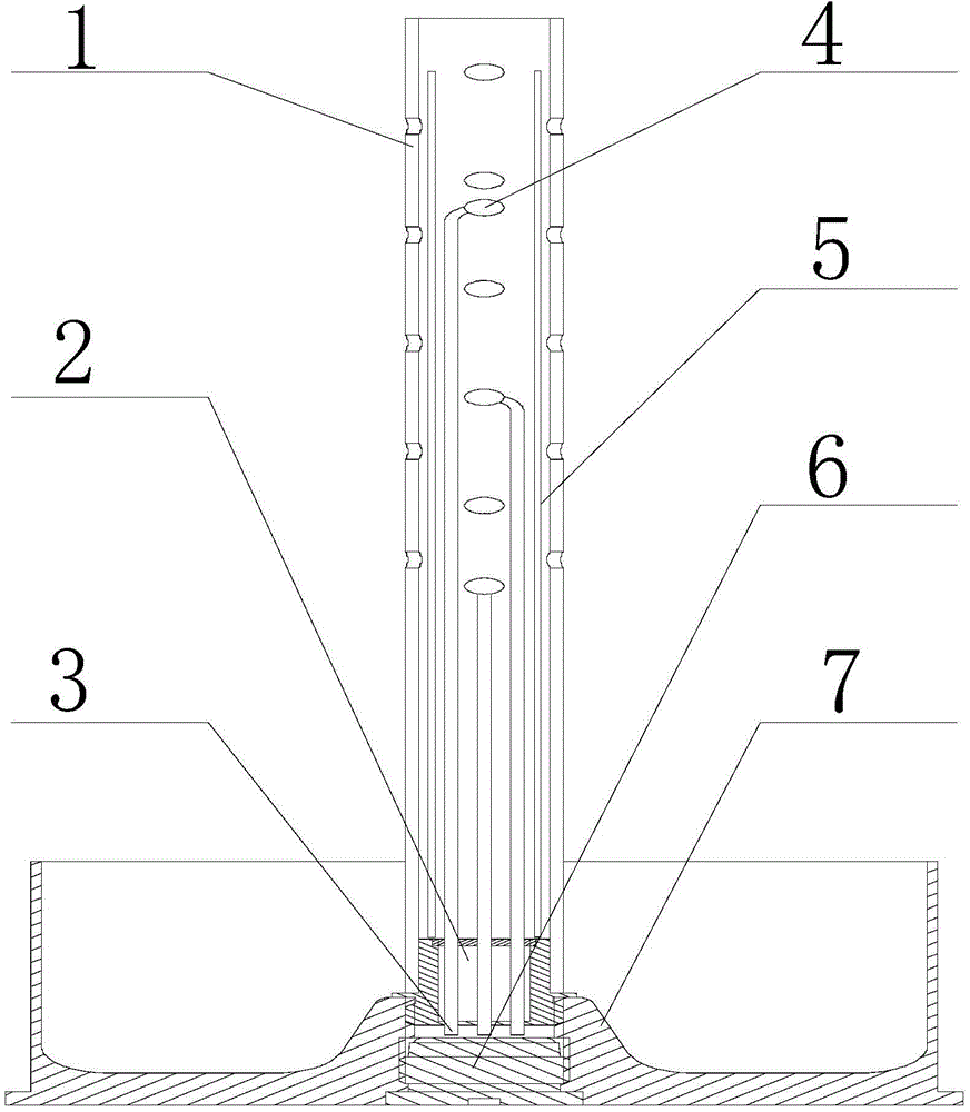 Synchronous multi-point ignition center core igniter