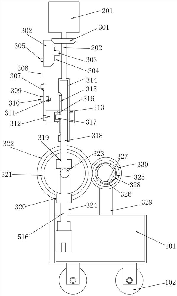 Medical spraying device