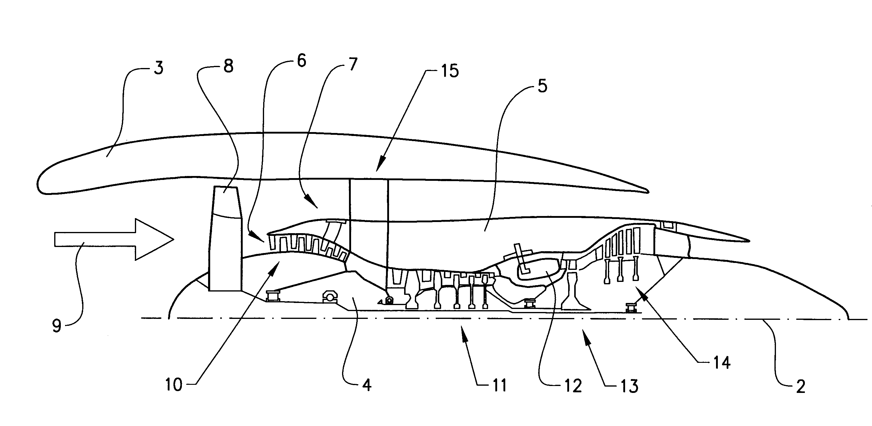 Composite guide vane