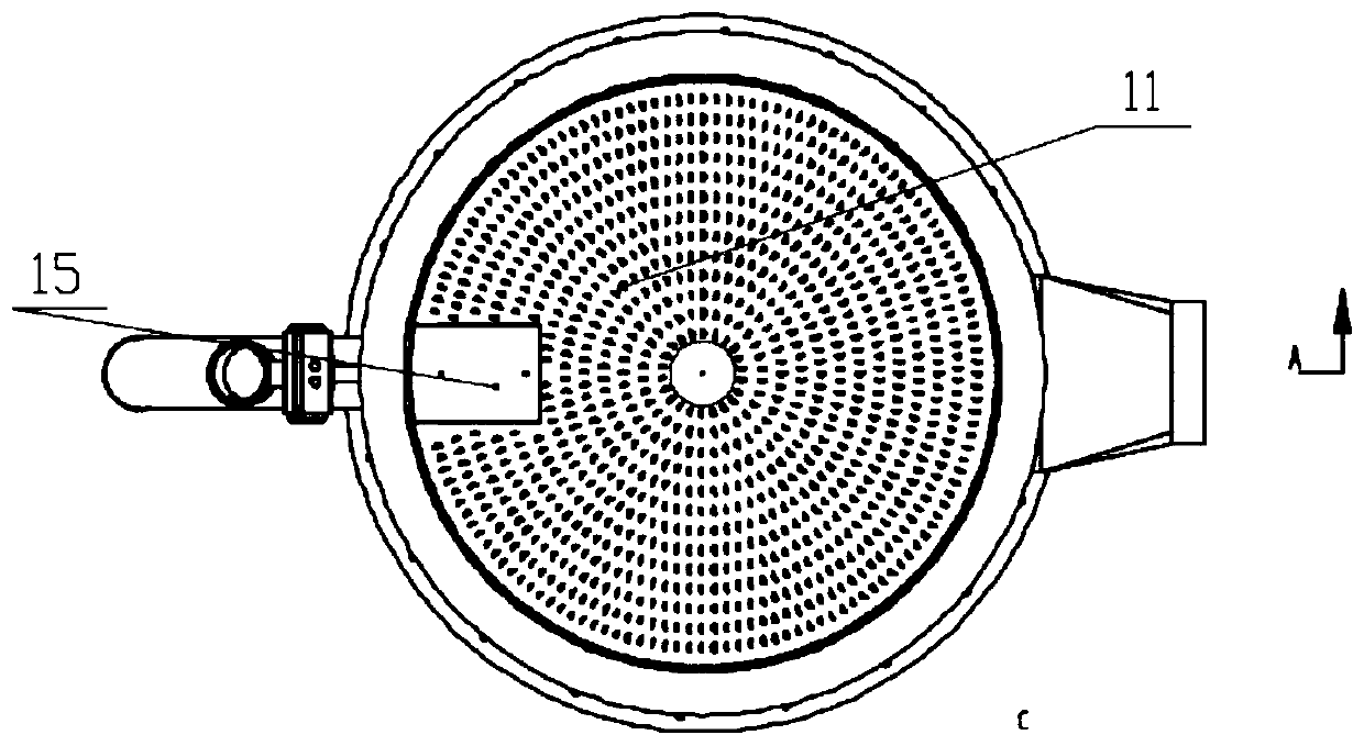 Multifunctional composite type centrifugal vibration adverse-flow solid dryer and method