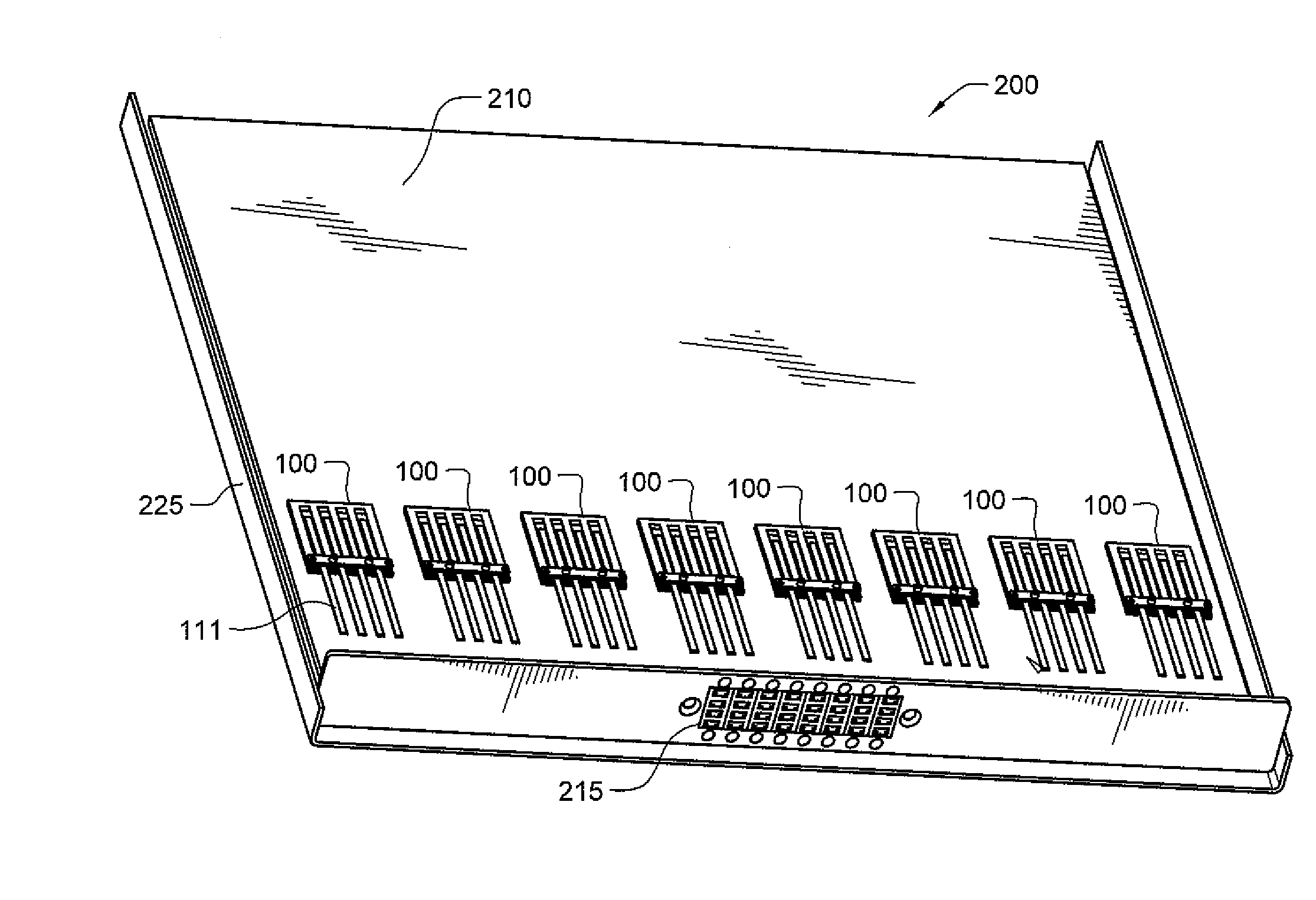 Transceiver system on a card for simultaneously transmitting and receiving information at a rate equal to or greater than approximately one terabit per second