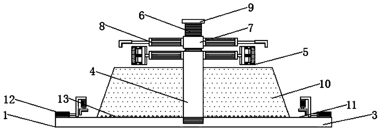 Precision hole processing equipment for thin-wall casing type part