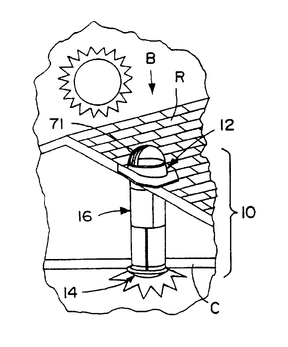 Tubular skylight with improved dome