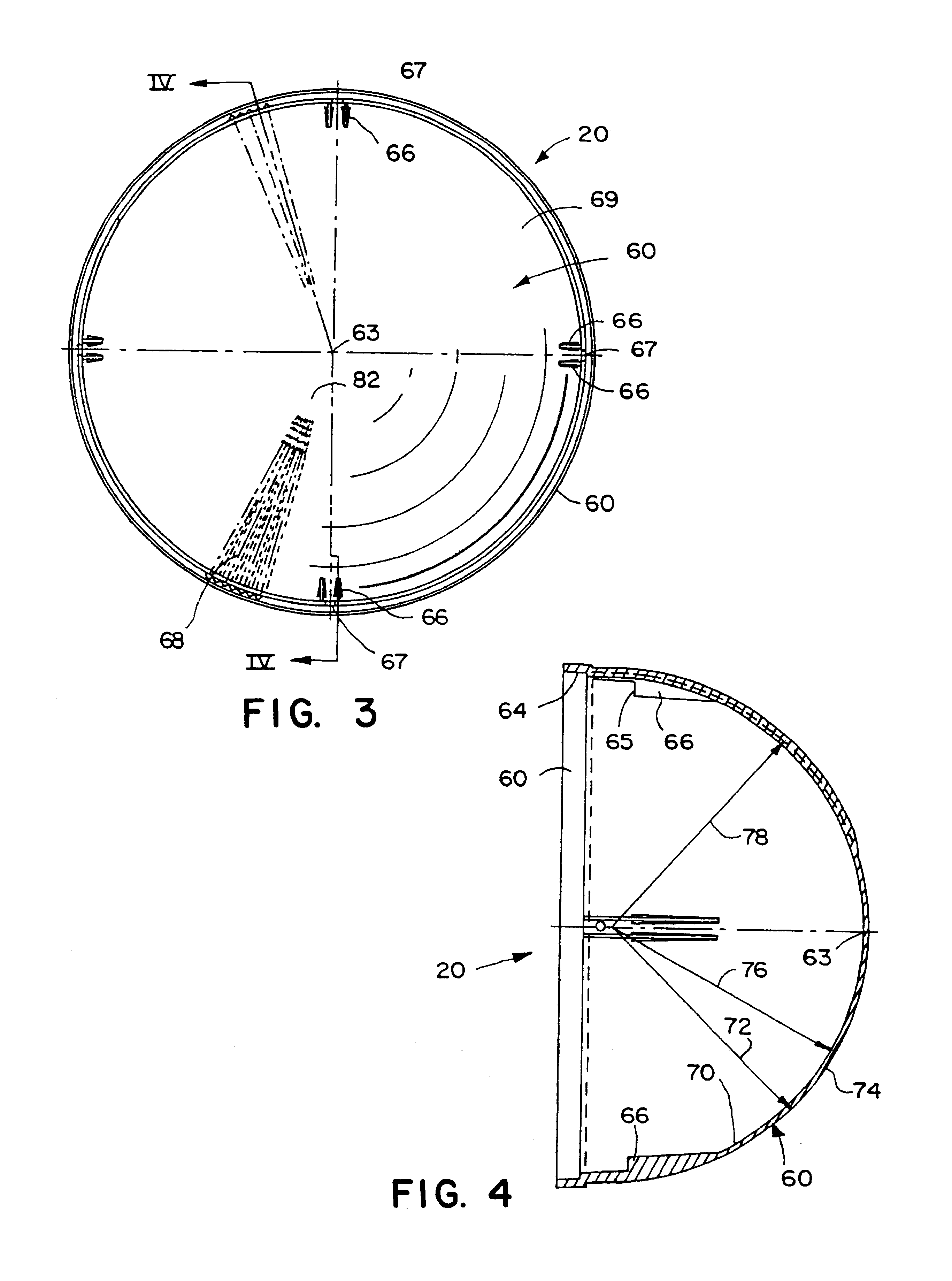 Tubular skylight with improved dome