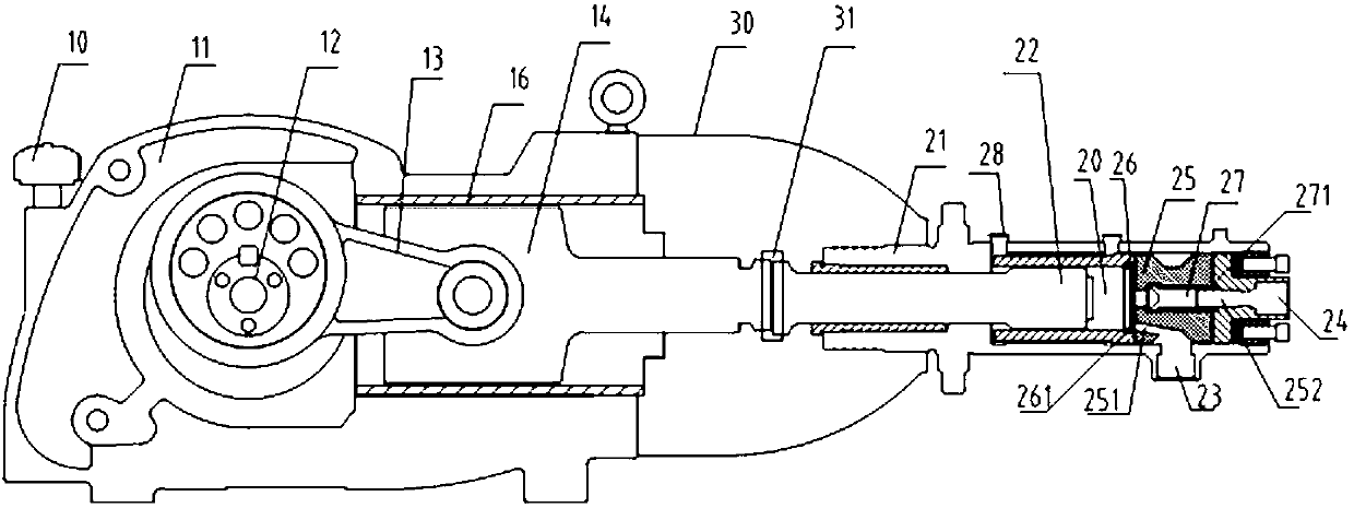 Plunger pump used for pumping ultralow-temperature liquid nitrogen