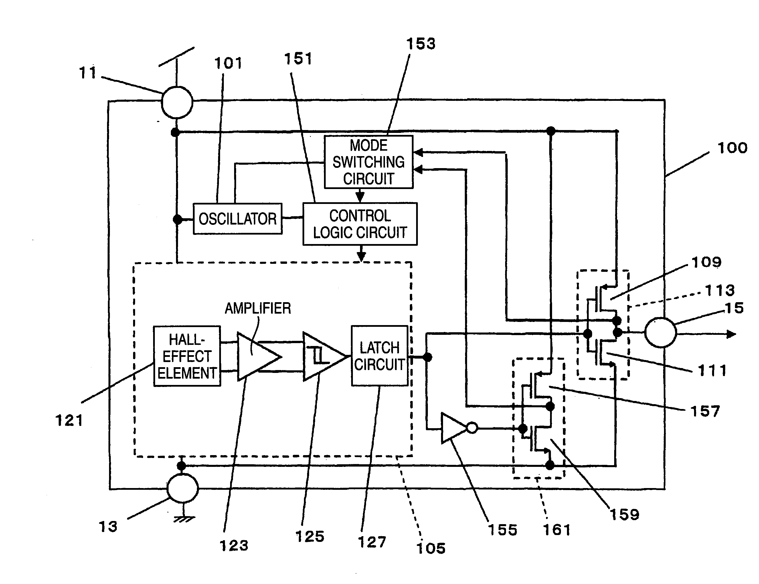 Magnetic field detecting apparatus