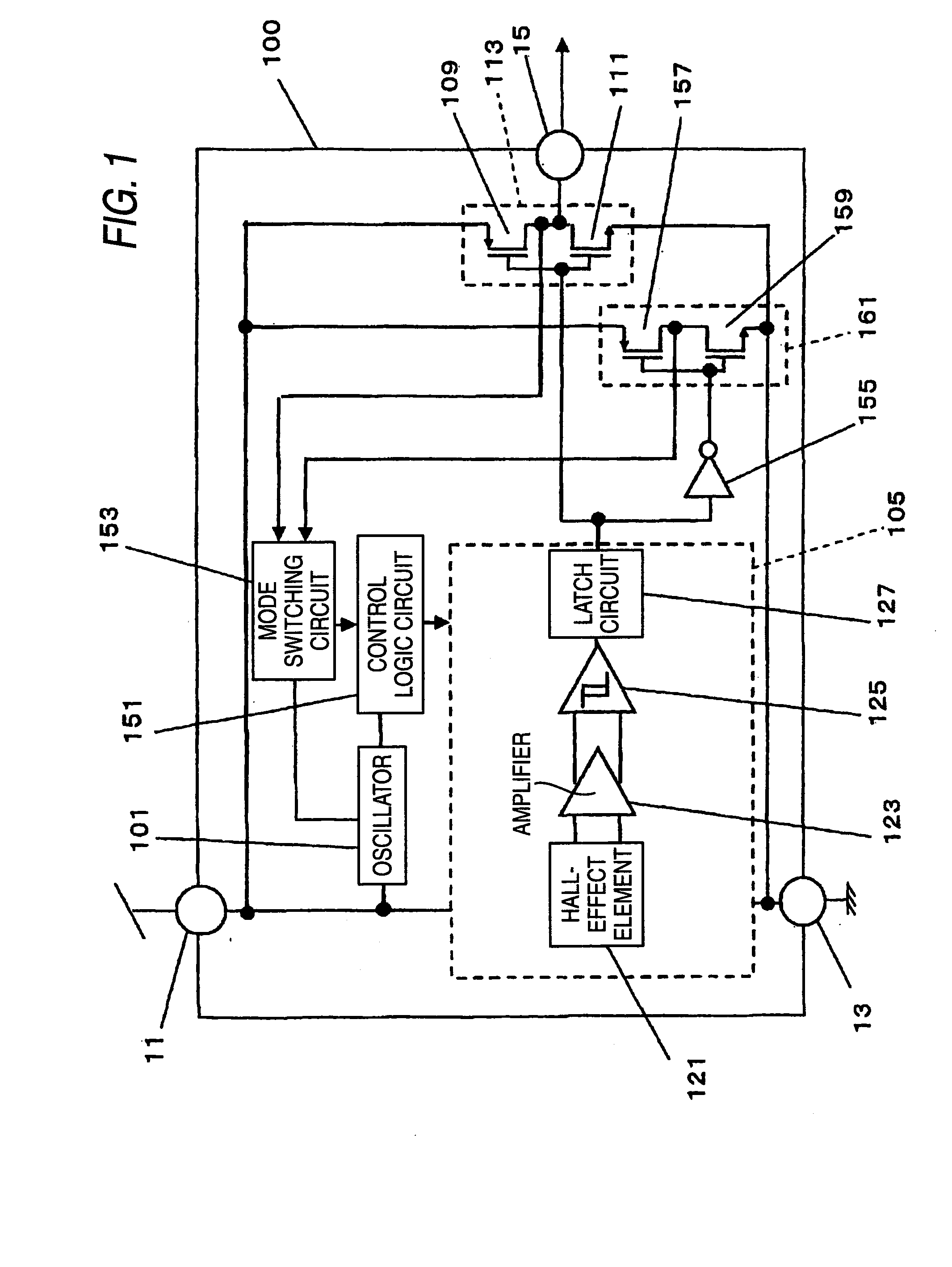 Magnetic field detecting apparatus