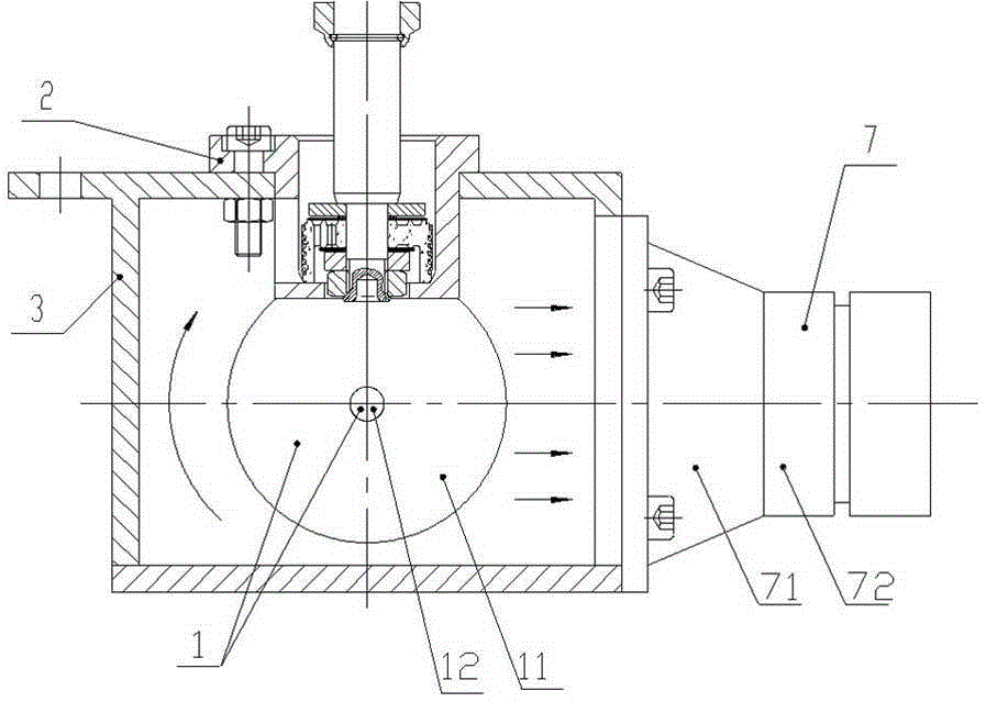 A deburring device for shaft parts