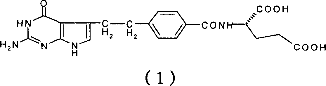 Process for preparing pemetrexed