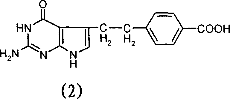 Process for preparing pemetrexed